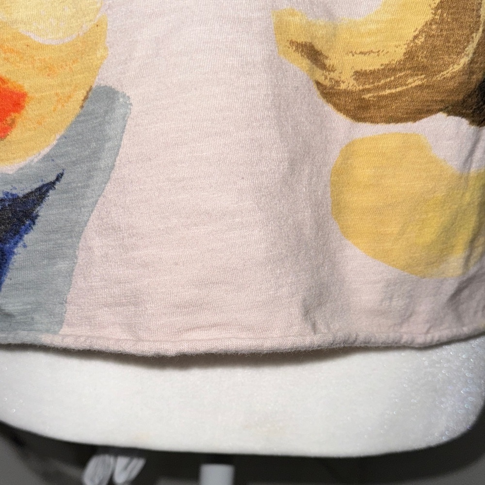 Anthropologie Multicolor Abstract Long Sleeve Top - Picture 5 of 9